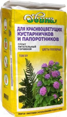 Грунт питательный торфяной «Для красивоцветущих кустарников и папоротников» пакет 10л - фото 1 - id-p224249688