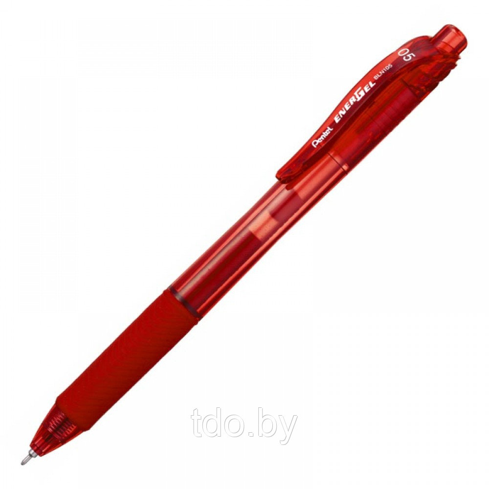 Ручка-роллер Pentel "EnerGel-X", линия 0,5мм, красная