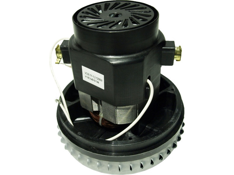 Электродвигатель для пылесосов VCM-11-1.2 (1200w с низкой юбкой, H145/49 mm, D145) - фото 1 - id-p224270515