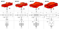 Кран-балка на вилы AR-8
