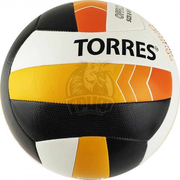 Мяч для пляжного волейбола любительский Torres Simple Orange (арт. V32125)