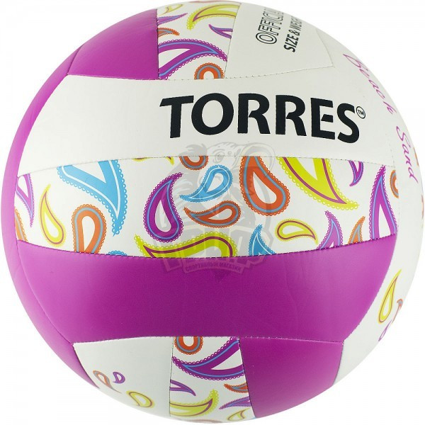 Мяч для пляжного волейбола любительский Torres Beach Sand Pink (арт. V32085B) - фото 1 - id-p224272052