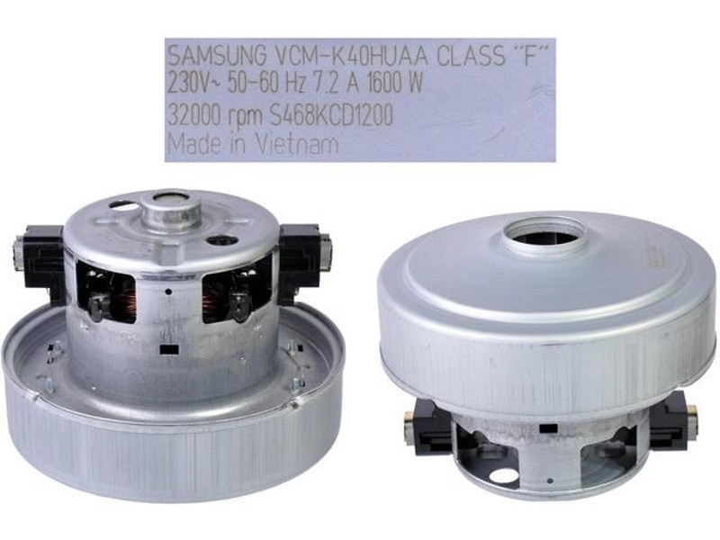 Оригинальный двигатель (мотор) для пылесоса Samsung VCM-K40HUAA (H=111/50, D135/50, VC07224W, VC07202W, - фото 6 - id-p35827074