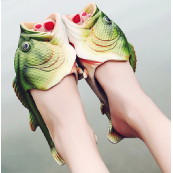 Тапочки Рыбашаг зеленые, Размер обуви (40-41) - фото 6 - id-p125160880