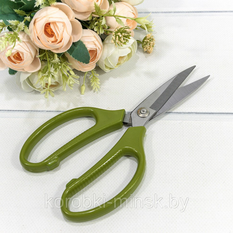 Ножницы флористические 20,5 см Зеленый