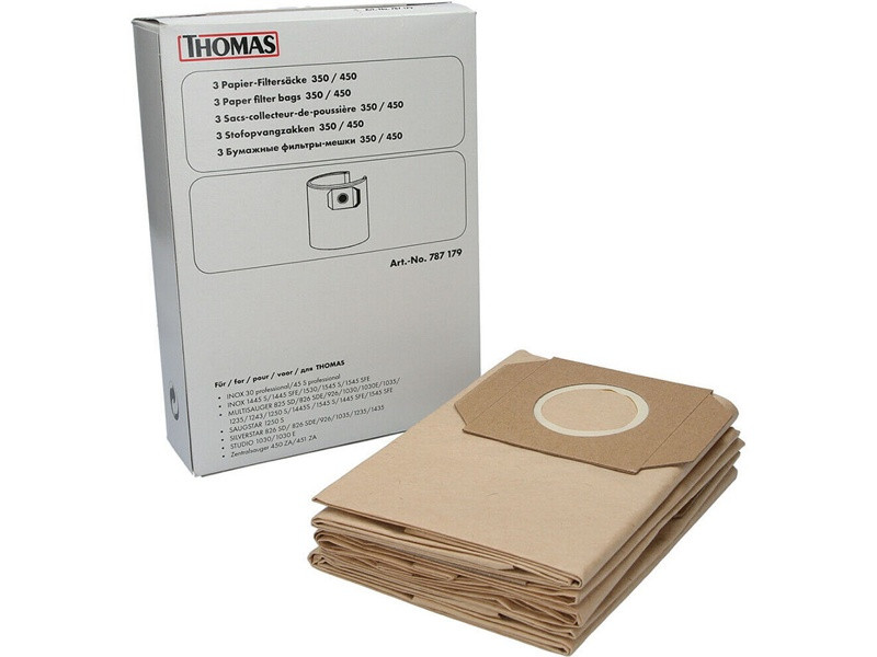 Бумажные мешки для пылесоса Thomas 787179 - фото 6 - id-p224273025