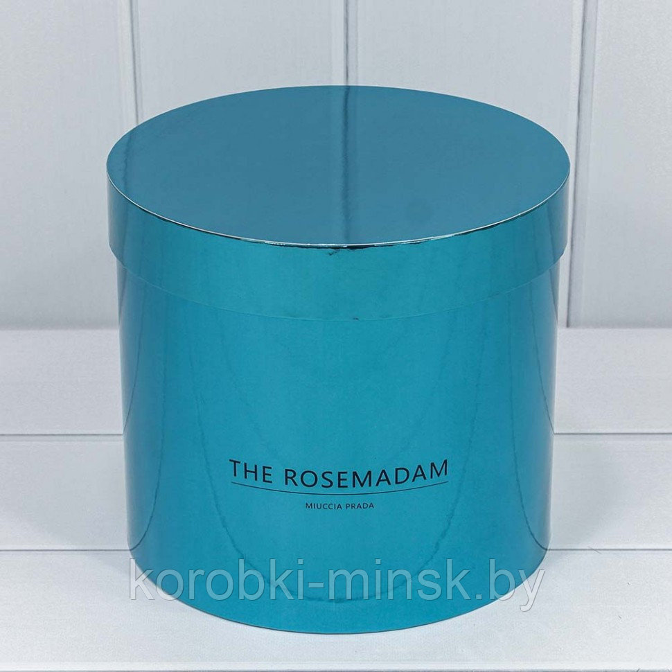 Коробка "The Rosemadam" 25*22,5 см. Синий