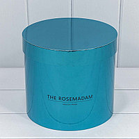 Коробка "The Rosemadam" 23*20 см. Синий
