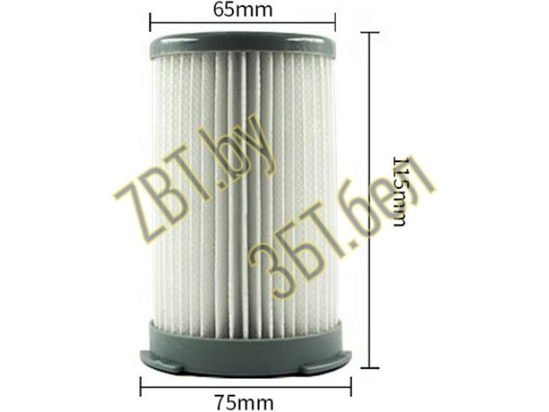 Фильтр для пылесосов Electrolux FEL2 (00255, ориг. код EF75B, UF71B) - фото 2 - id-p224273047