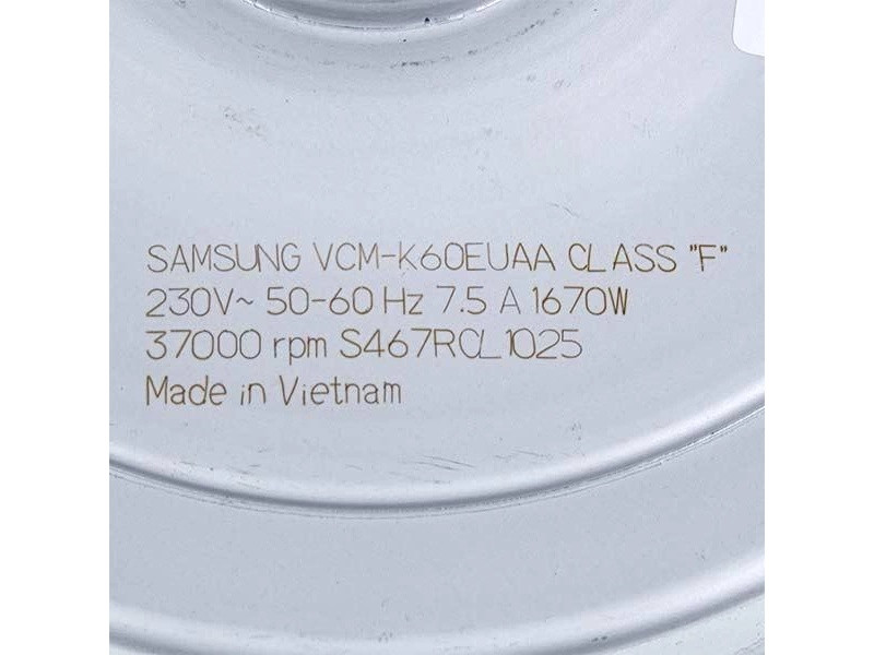 Двигатель (мотор) для пылесоса Samsung, Lg VCM-K60EUAA (H=110/43, D=122/84, 00814049, DJ31-00120F, - фото 4 - id-p49460952