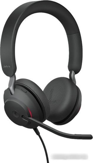 Офисная гарнитура Jabra Evolve2 40 SE MS Duo USB-A - фото 1 - id-p224275634