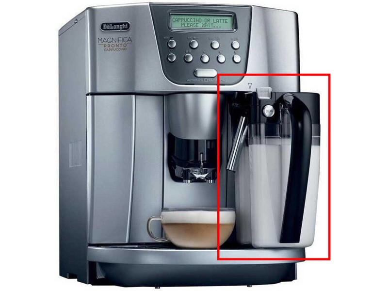 Автоматический капучинатор для кофемашины DeLonghi 5513211611 - фото 6 - id-p139610114