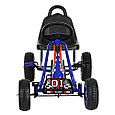 Педальный картинг детский PILSAN G201 надувные колеса синий, фото 5