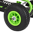 Педальный картинг детский PILSAN G201 надувные колеса зеленый, фото 8