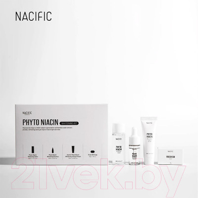 Набор косметики для лица Nacific Phyto Niacin Brightening Kit Мыло+Тонер+Эссенция+Крем - фото 4 - id-p224276051