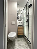 Зеркало EMZE Color Oval 45x90 (черный), фото 4