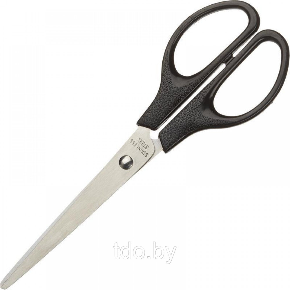 Ножницы Attache, 18см, симметричные ручки, чёрные - фото 1 - id-p224278424