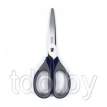 Ножницы Deli 6045, 17см, симметричные ручки, ассорти