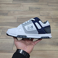 Кроссовки DC Stag Shoe White Grey Blue