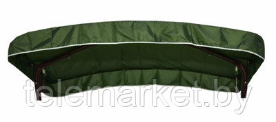 Тент (крыша) для садовых качелей Люкс-2 Зелёный (ткань полиэстр) - фото 1 - id-p11582743