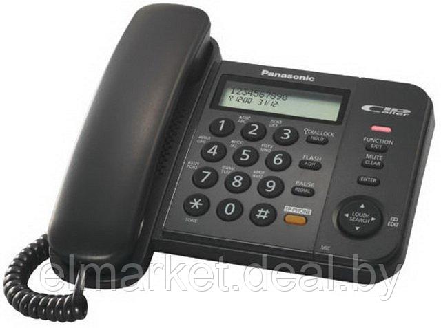 Проводной телефон Panasonic KX-TS2356B - фото 1 - id-p224281122