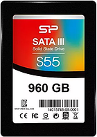 Жесткий диск SSD 960Gb Silicon-Power Slim S55 (SP960GBSS3S55S25)