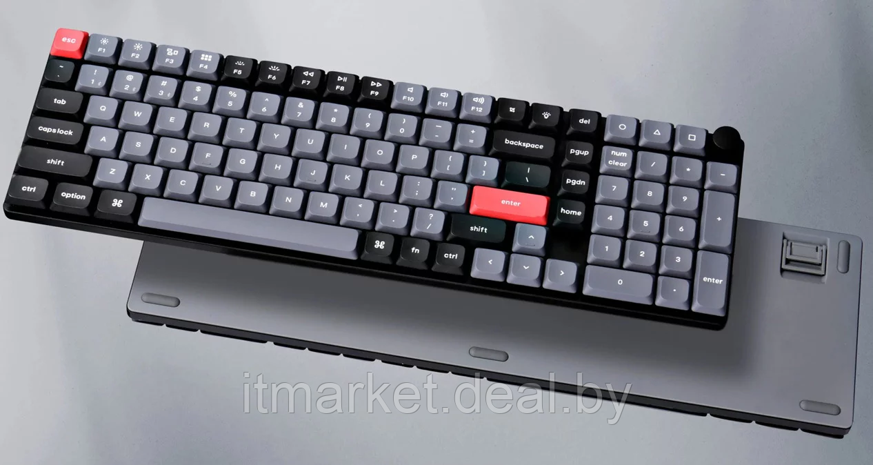 Клавиатура Keychron QMK K17 Pro (K17P-H2-RU) (Gateron low profile Blue Switch) - фото 4 - id-p224281173