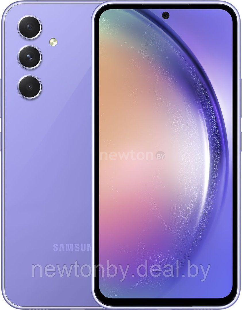 Смартфон Samsung Galaxy A54 5G SM-A5460 6GB/128GB (лавандовый) - фото 1 - id-p224282285