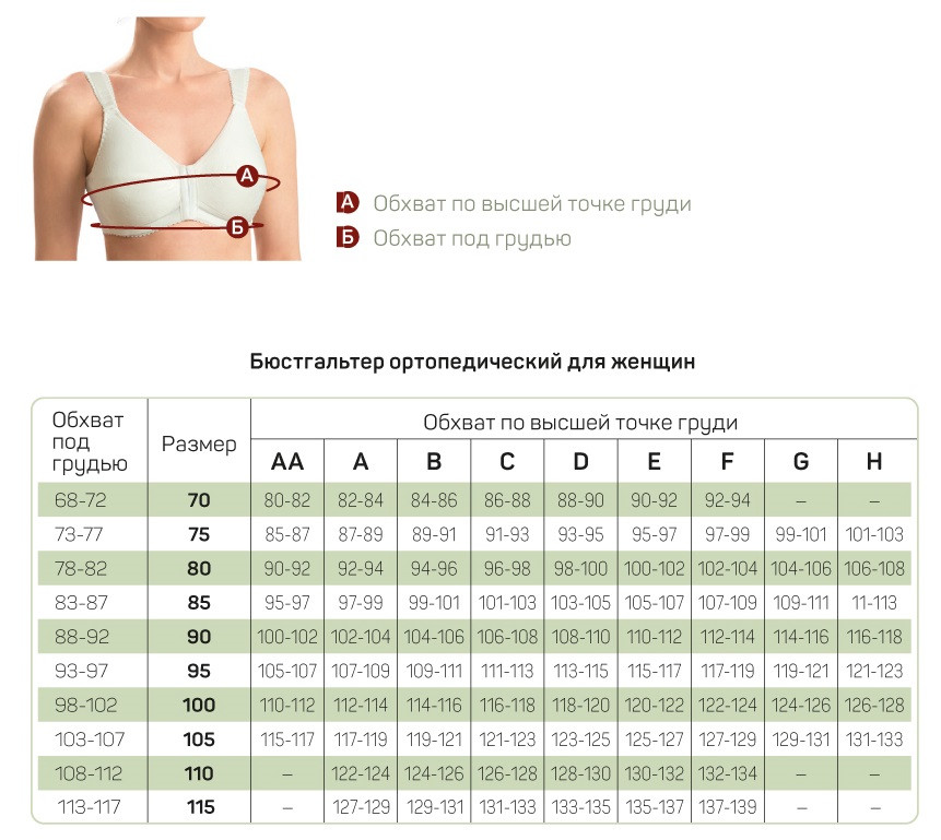Бюстгальтер ортопедический для фиксации протеза молочной железы - фото 4 - id-p80142486