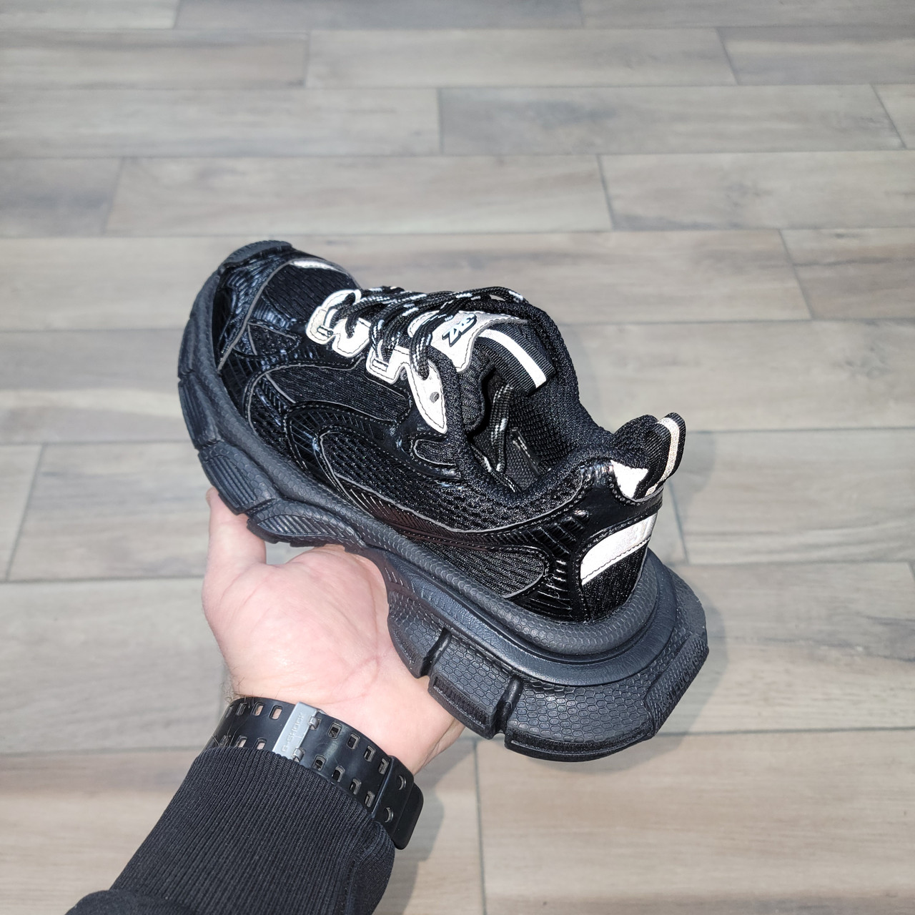Кроссовки Balenciaga 3XL Sneaker Black - фото 6 - id-p224270315