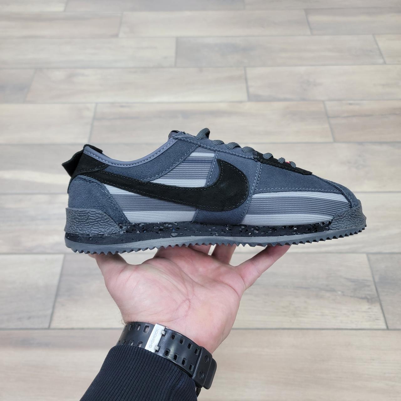 Кроссовки Union X Nike Cortez Grey - фото 2 - id-p204028296