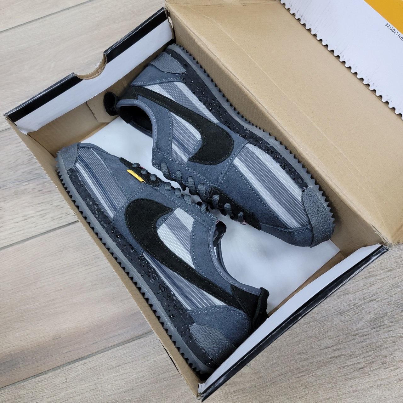 Кроссовки Union X Nike Cortez Grey - фото 6 - id-p204028296