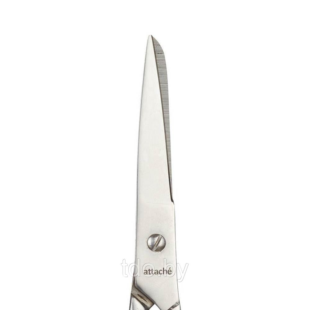 Ножницы цельнометаллические Attache Metal, 15,5см, ассиметричные ручки - фото 4 - id-p224282645