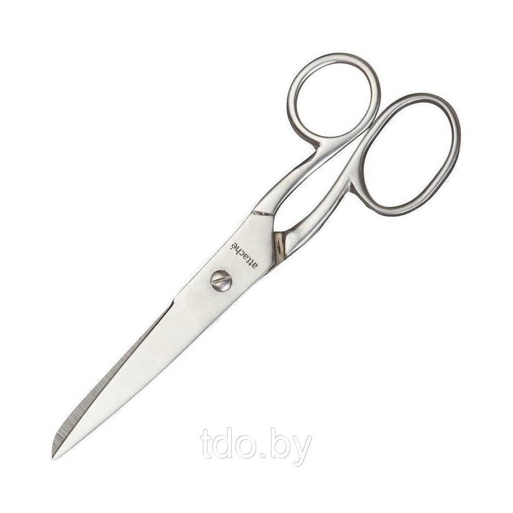 Ножницы цельнометаллические Attache Metal, 15,5см, ассиметричные ручки - фото 3 - id-p224282645