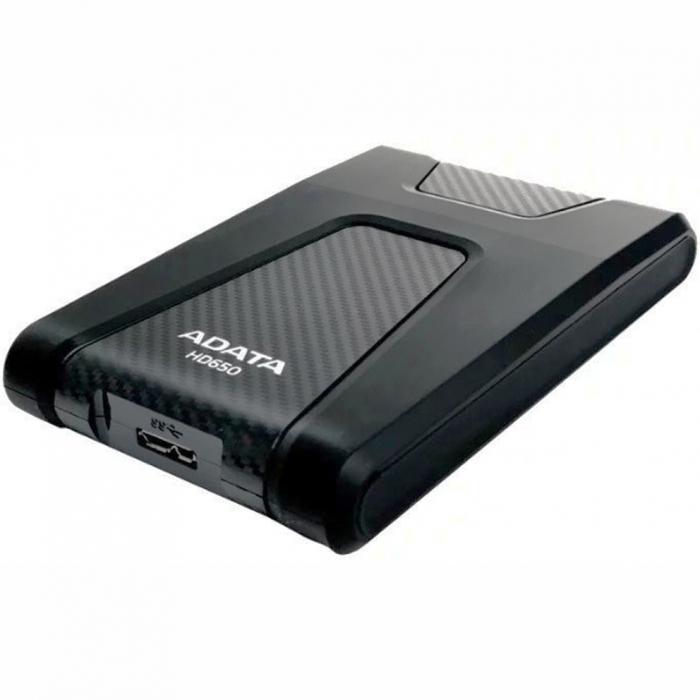 Внешний жесткий диск A-DATA USB3.1 4TB DashDrive HD650 Black - фото 1 - id-p224282531