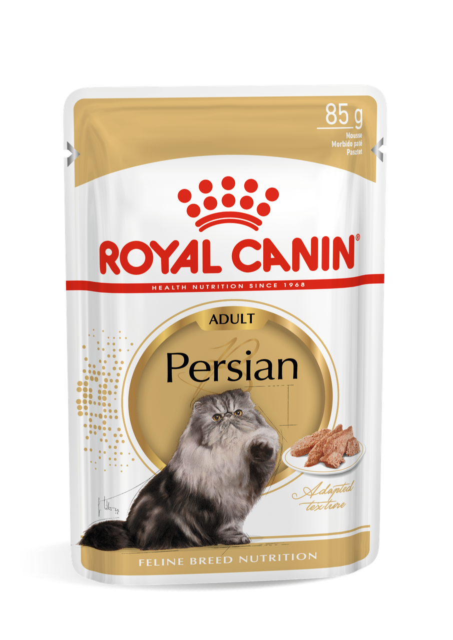 Влажный корм Royal Canin Persian для взрослых персидских кошек старше 12 месяцев (паштет) 85гр.