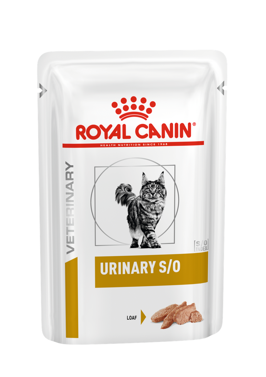 Royal Canin Urinary S/O влажный диетический корм для кошек, (в паштете), 85г., (Австрия) - фото 1 - id-p224284889