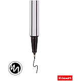 Ручка капиллярная Luxor "Fine Writer 045" черная, 0,8мм, 10 штук, фото 3