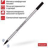 Ручка капиллярная Luxor "Fine Writer 045" черная, 0,8мм, 10 штук, фото 6