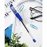 Ручка гелевая Attache Economy, линия 0,5мм, синяя, 24 штуки, фото 3