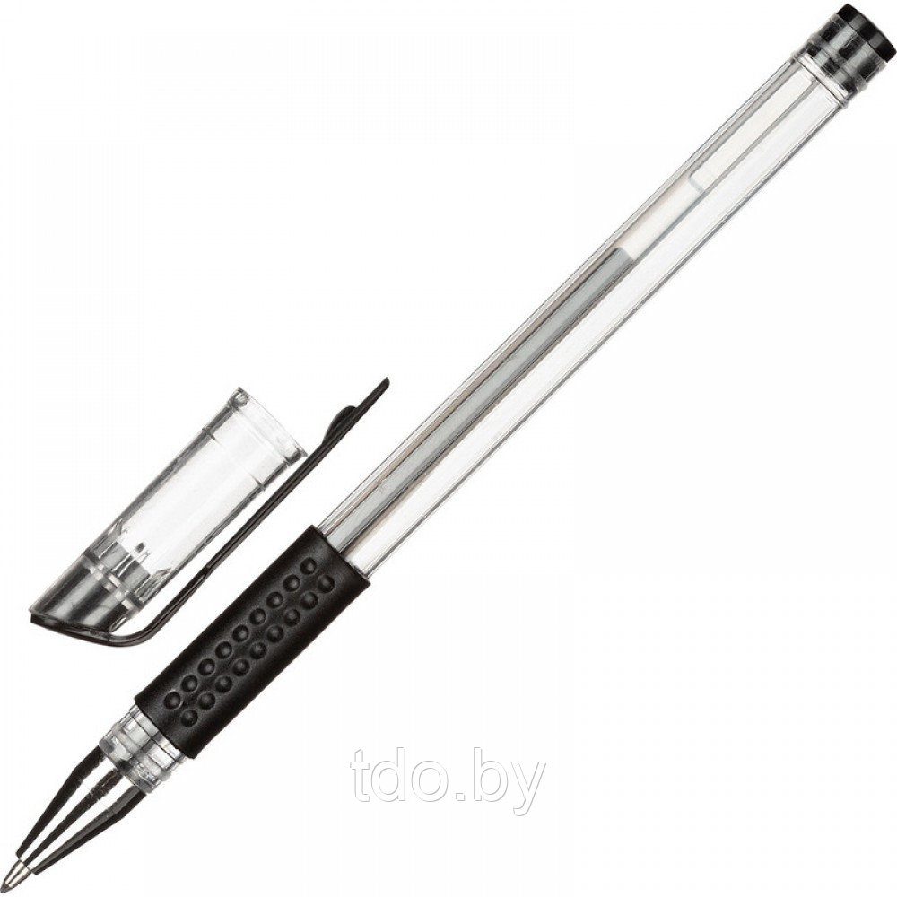Ручка гелевая Attache Economy, линия 0,5мм, чёрная, 24 штуки