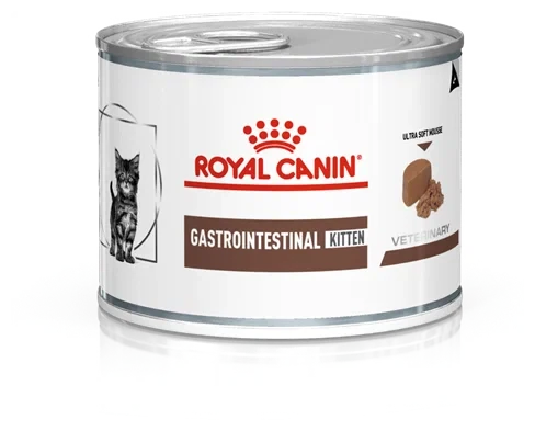 Royal Canin Gastrointestinal Kitten влажный диетический корм (мусс) для котят, 195г., (Австрия) - фото 1 - id-p224285433