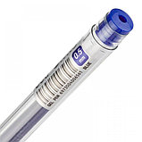 Ручка гелевая Deli Daily, линия 0,5мм, синяя, 12 штук, фото 4