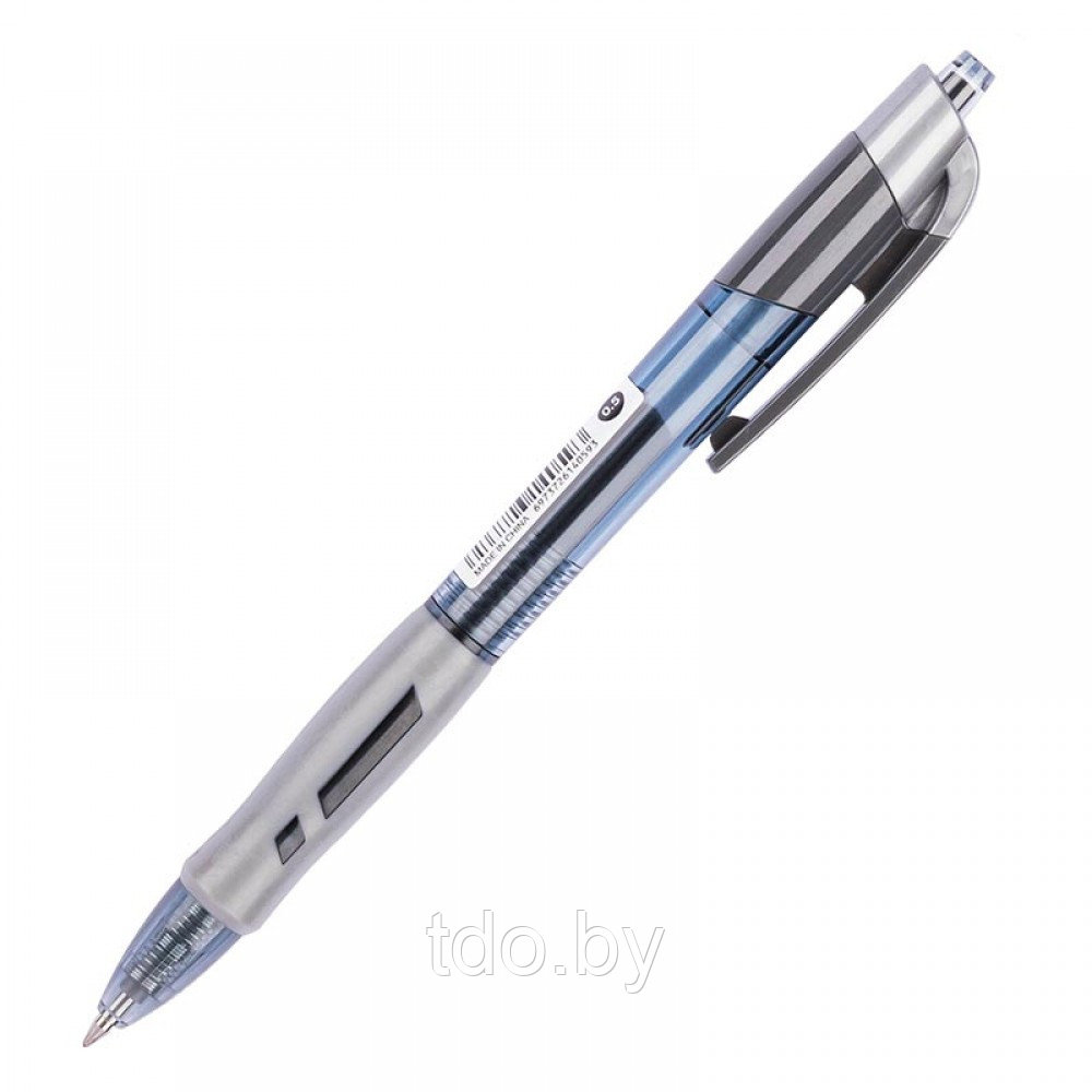 Ручка гелевая автоматическая Deli Arris, линия 0,5мм, чёрная, 12 штук