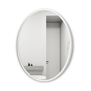 Зеркало EMZE Color Round D80 (белый)