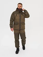 Костюм деми HUNTSMAN Горка Люкс -10°C цвет Хаки ткань Breathable Camo