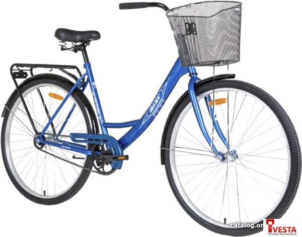 Велосипед Aist 28-245 с корзиной (синий, 2019) - фото 2 - id-p224286215