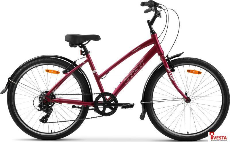 Велосипед Aist Cruiser 1.0 W р.16.5 2024 (вишневый) - фото 1 - id-p224286216