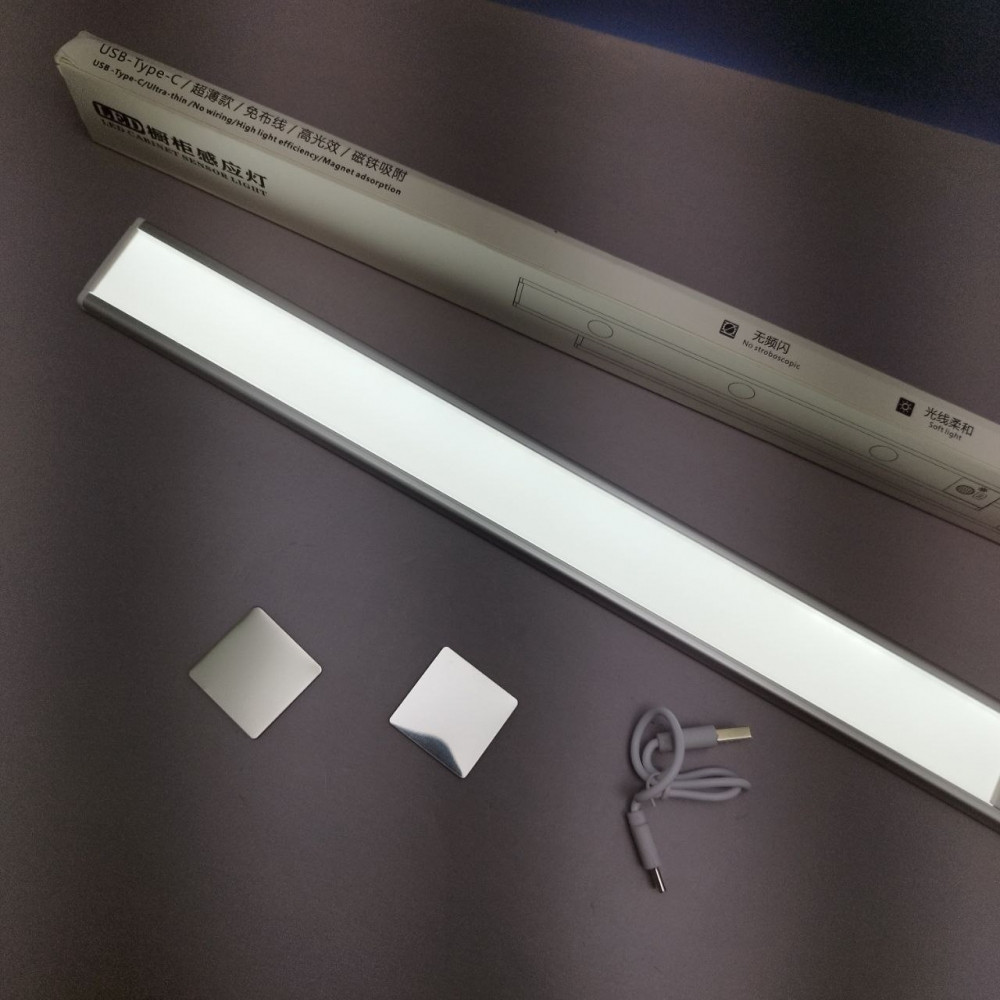 Беспроводная лампа с датчиком движения USB Led Cabinet Sensor Light 40 см. - фото 3 - id-p224287265