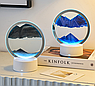 Лампа- ночник Зыбучий песок с 3D эффектом Desk Lamp (RGB -подсветка, 7 цветов) / Песочная картина - лампа, фото 2
